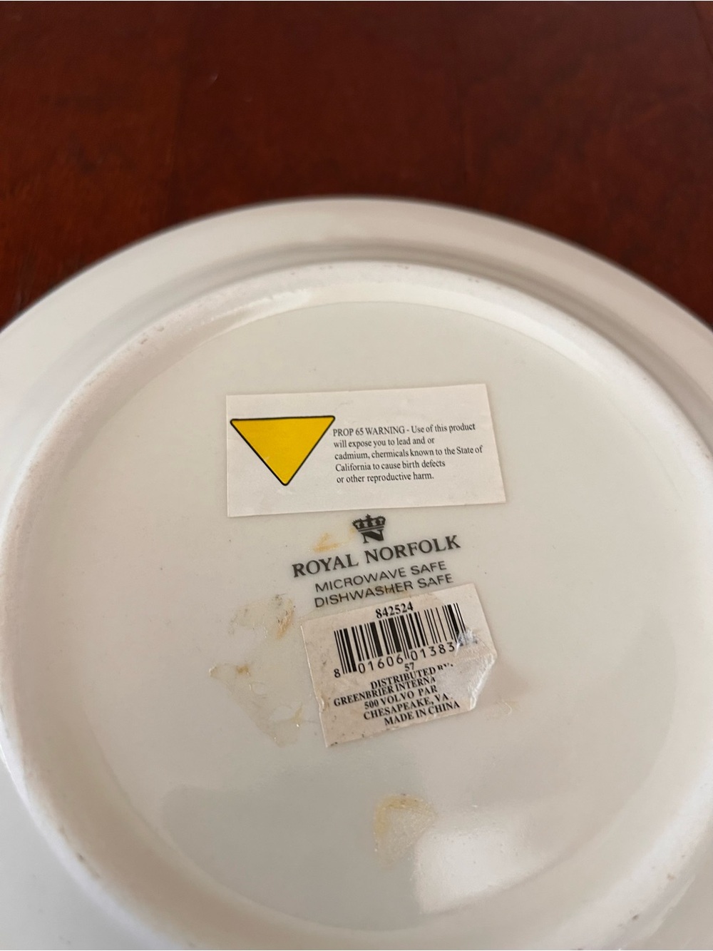 Vintage Royal Norfolk "DEAR GOD GIVE ME A HINT”Collectors Plate new - Picture 4 of 4